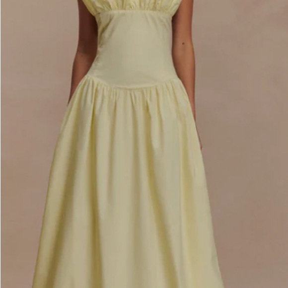 Meshki Janis Cotton Frill Maxi Dres - Picture 1 of 2